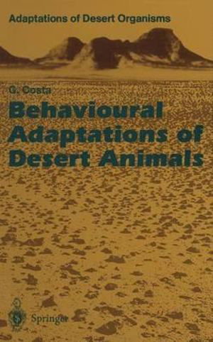 Cover art for Behavioural Adaptations of Desert Animals