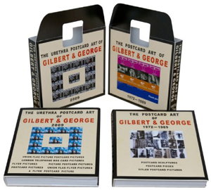 Cover art for Complete Postcard Art of Gilbert and George
