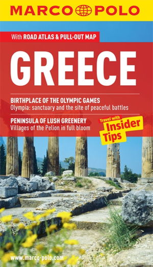 Cover art for Greece Marco Polo Guide