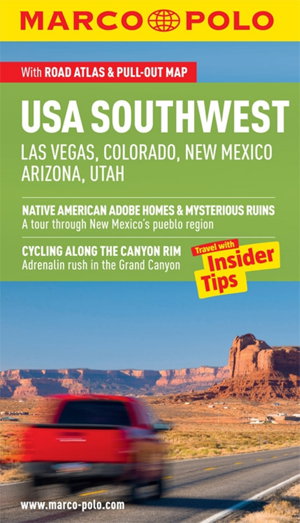 Cover art for USA Southwest Las Vegas Colorado New Mexico Arizona Utah Marco Polo Guide