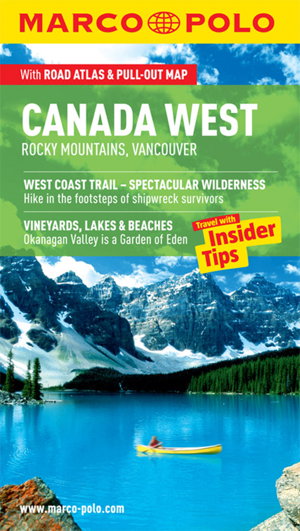 Cover art for Marco Polo Guide Canada West and Rockies