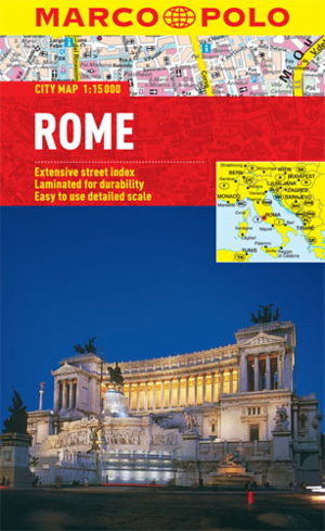 Cover art for Rome Marco Polo City Map
