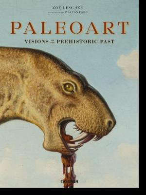 Cover art for Paleoart. Visions of the Prehistoric Past