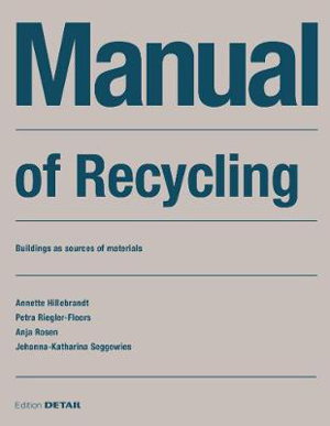 Cover art for Manual of Recycling