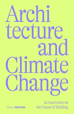 Cover art for Architecture and Climate Change