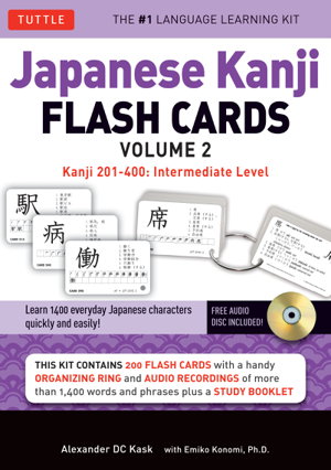 Cover art for Japanese Kanji Flash Cards Kit Volume 2