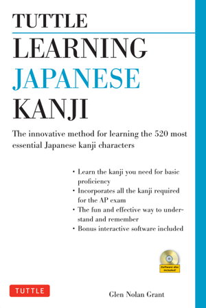 Cover art for Tuttle Learning Japanese Kanji