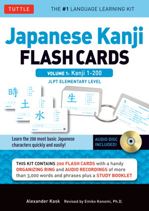 Cover art for Japanese Kanji Flash Cards Kit Volume 1