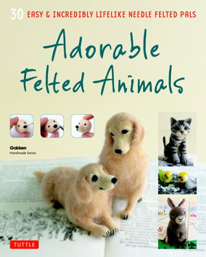 Cover art for Adorable Felted Animals