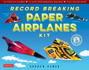 Cover art for Record Breaking Paper Airplanes Kit