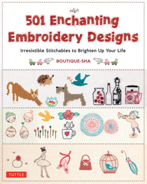 Cover art for 501 Enchanting Embroidery Designs