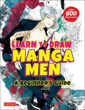 Cover art for Learn to Draw Manga Men