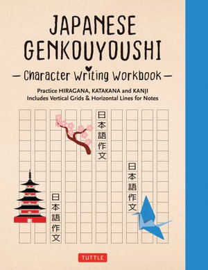Cover art for Japanese Genkouyoushi Character Writing Workbook