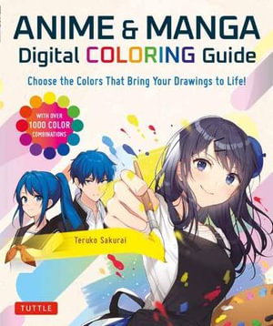 Cover art for Anime & Manga Digital Coloring Guide