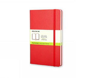 Cover art for Moleskine Classic Red Notebook Large Plain