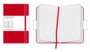 Cover art for Moleskine Squared Notebook Large Red Hard Cover