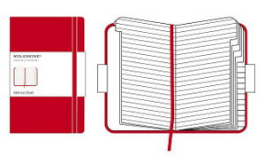 Cover art for Moleskine Address Book Large Red Hard Cover