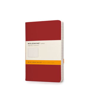 Cover art for Moleskine Ruled Cahier Journal Red Pocket