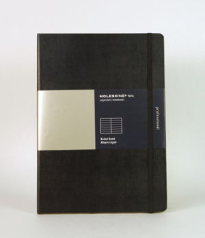 Cover art for Moleskine Folio A4 Ruled Notebook Black