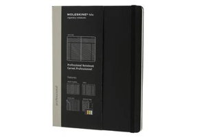 Cover art for Moleskine Professional Notebook Extra Large Black