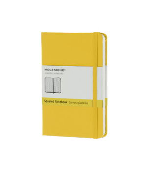 Cover art for Moleskine Notebook Squared Pocket Yellow