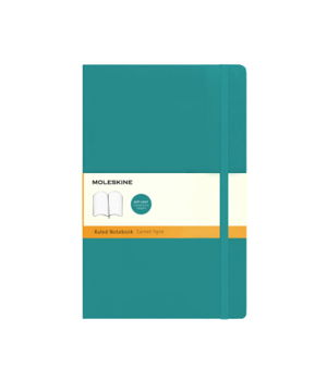 Cover art for Moleskine Soft Large Underwater Blue Ruled Notebook