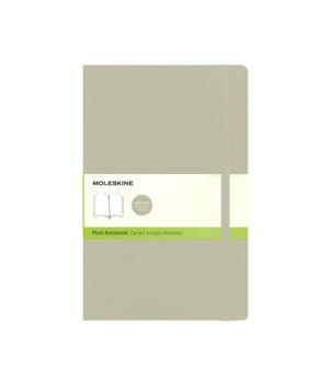 Cover art for Moleskine Soft Large Khaki Beige Plain Notebook
