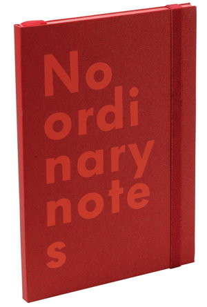 Cover art for Nava No Ordinary Notes A5 Red