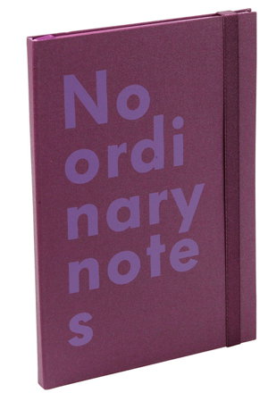 Cover art for No Ordinary Notes A5 Violet