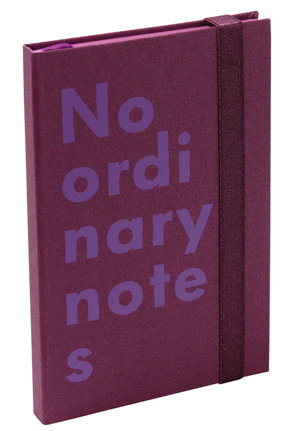Cover art for No Ordinary Notes Pocket Violet