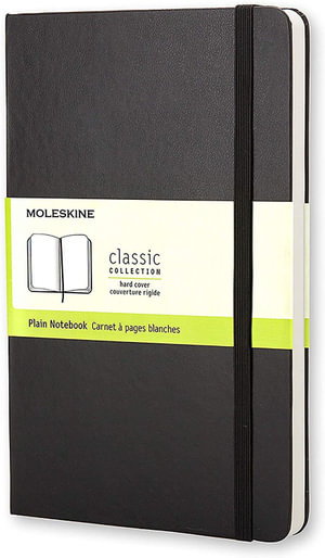 Cover art for Moleskine Plain Notebook Large Black Hard Cover