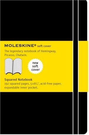 Cover art for Moleskine Squared Notebook Large Black Soft Cover