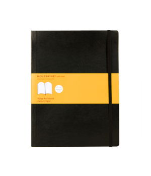 Cover art for Moleskine Ruled Soft Cover Notebook XL BLACK