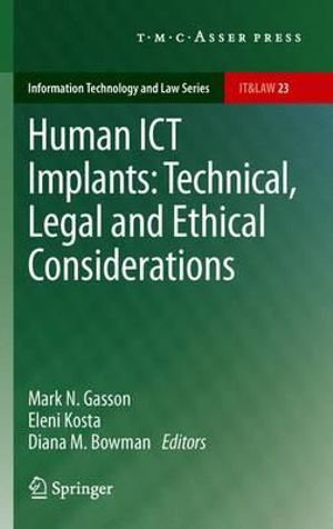 Cover art for Human ICT Implants: Technical, Legal and Ethical Considerations
