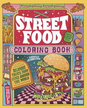 Cover art for Street Food Coloring Book