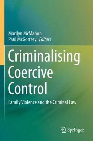Cover art for Criminalising Coercive Control