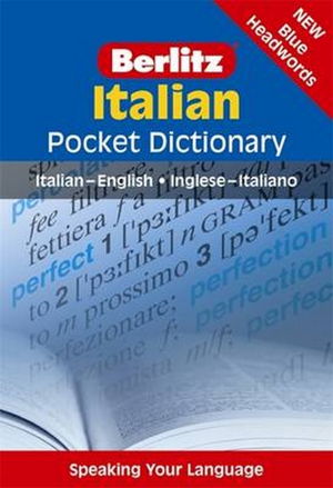 Cover art for Berlitz: Italian Pocket Dictionary