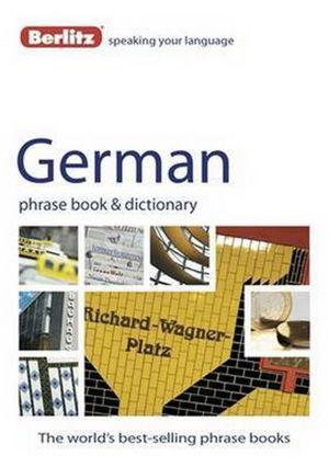 Cover art for Berlitz: German Phrase Book & Dictionary