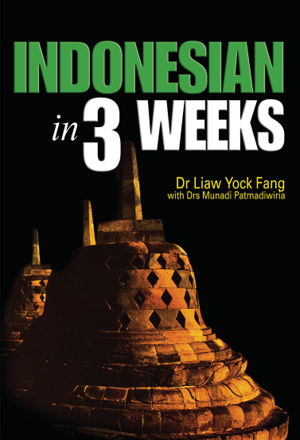 Cover art for Indonesian In 3 Weeks