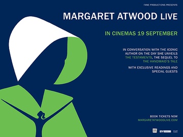 Event image for Margaret Atwood: Live On Screen 'The Testaments'