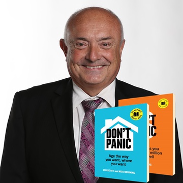 Event image for In-store signing with Nick Bruining on Don't Panic: Age The Way You Want, Where You Want