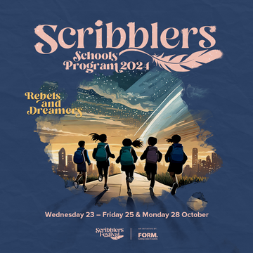 Event image for Scribblers 2024 Festival Schools Program 23-25, & 28 October
