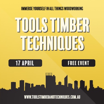 Event image for Tools Timber & Techniques Weekend 2021