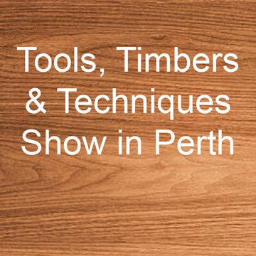 Event image for Official Bookseller: Tools, Timbers & Techniques Perth